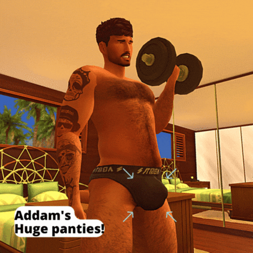 More information about "Addam's Huge Package Panties!"