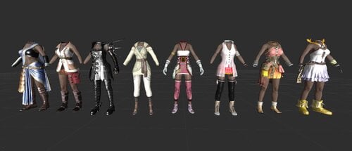 More information about "Final Fantasy XIII Outfit for CBBE HDT AIO"