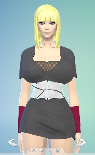 More information about "Captain Samui (Naruto) Clothing File"