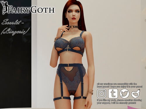 Fairygoth Lingeries Clothing Loverslab