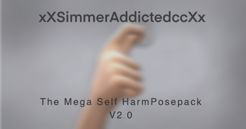 More information about "Self Harm PosePack V2.0"