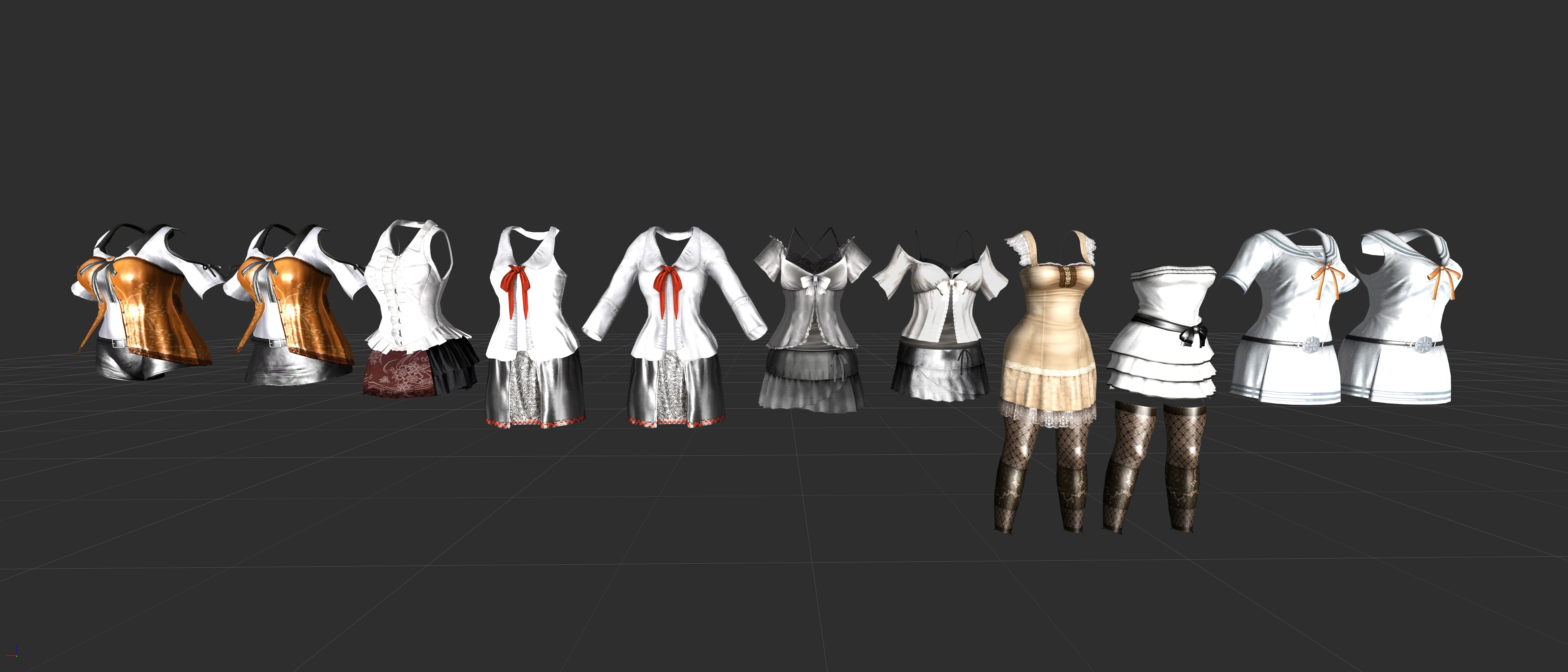 Project Zero Fatal Frame Outfit for CBBE HDT - Armor & Clothing - LoversLab