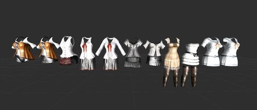 More information about "Project Zero Fatal Frame Outfit for CBBE HDT"