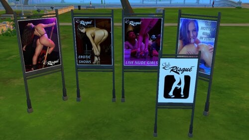 More information about "Club Risque Street Signs"