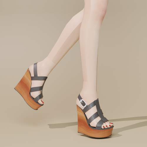 More information about "Wedge heel edition N°2"