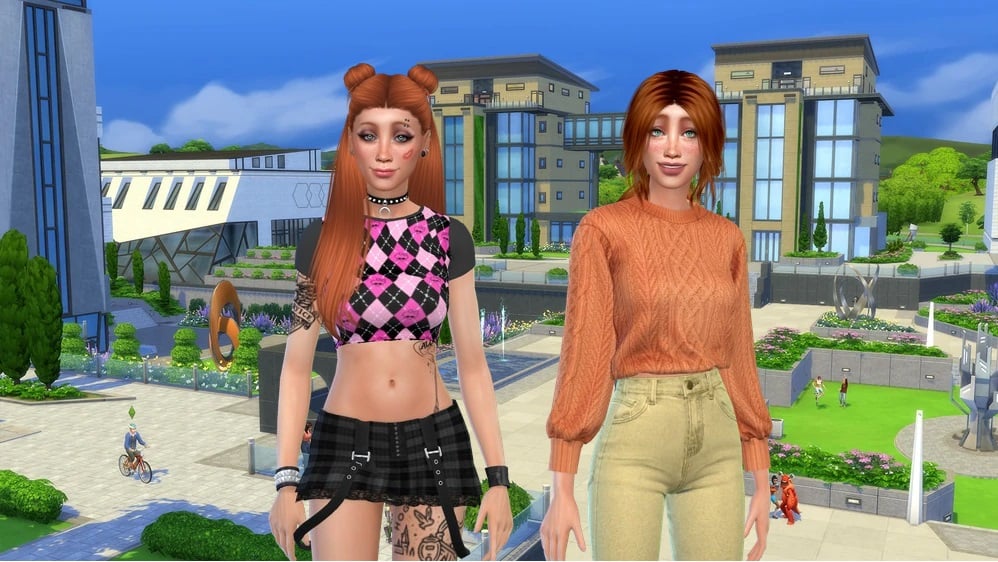 The Pleasant Twins Makeover Downloads Cas Sims Loverslab