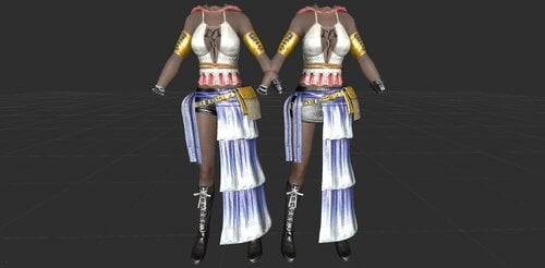 More information about "Yuna Gunner Outfit From Final Fantasy X-2 for CBBE HDT"