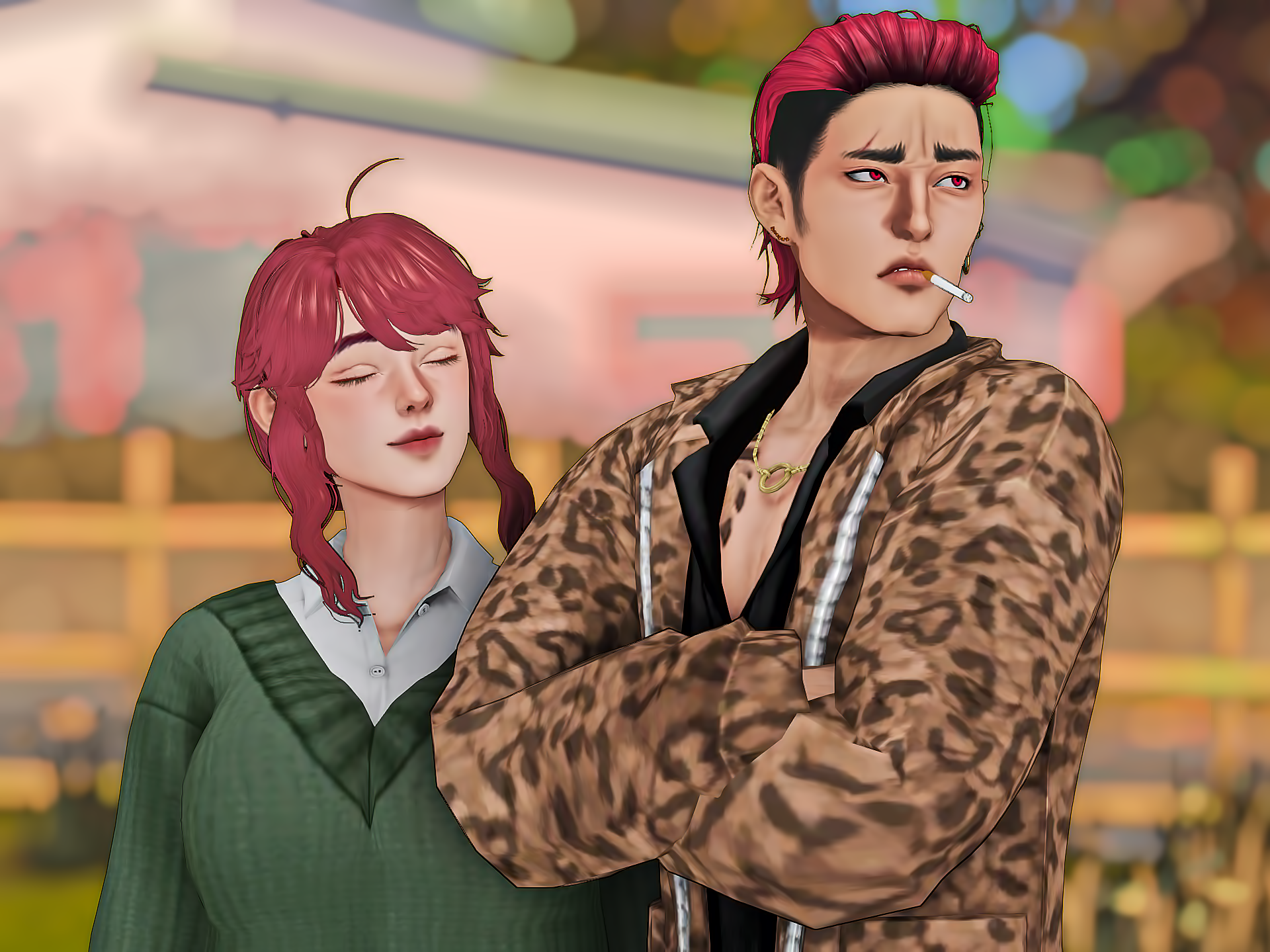 Japanese Yankee & His mother