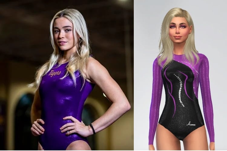 Celebrity Gymnast/Model Olivia Dunne!