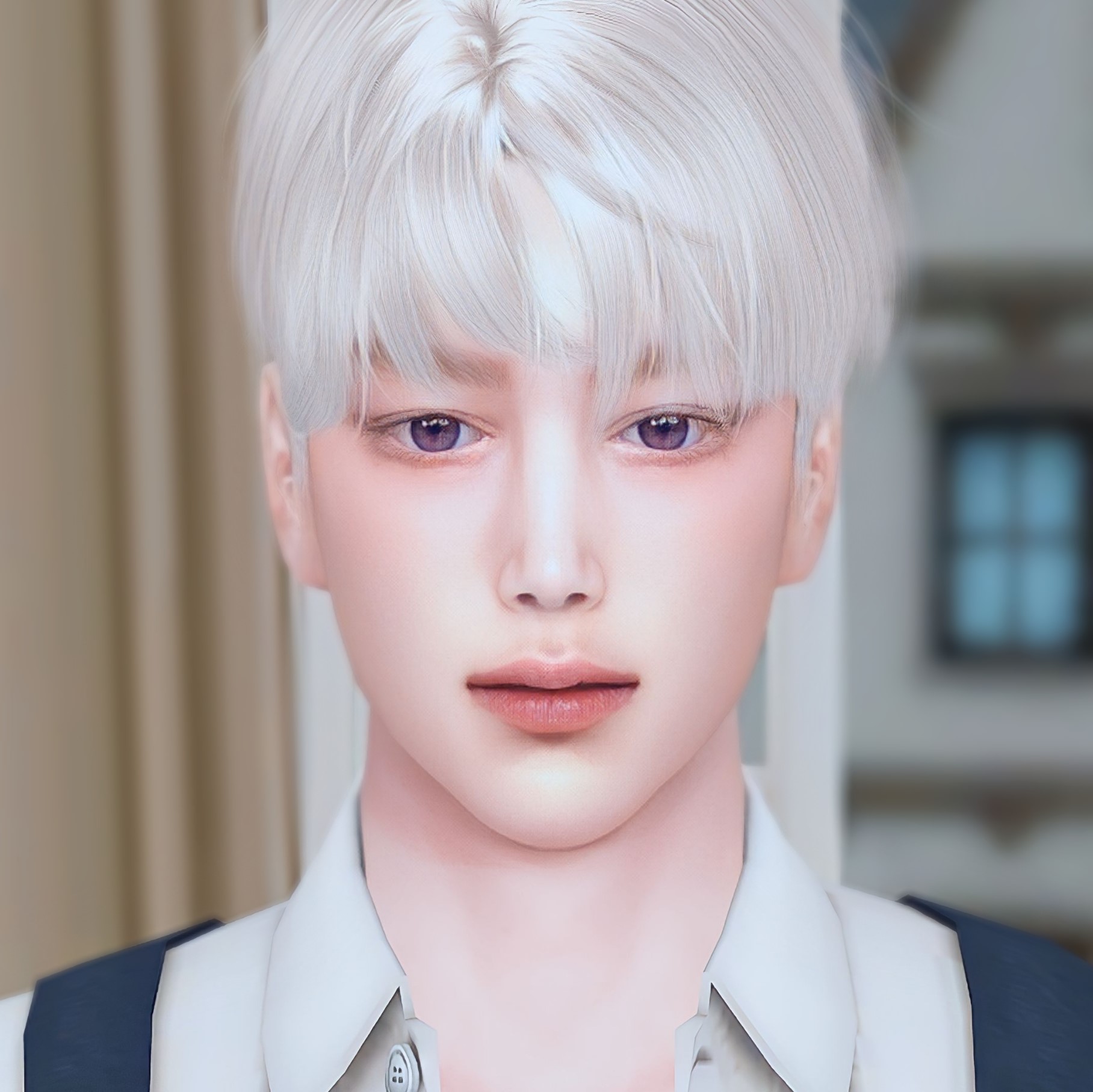 Shoujo Anime Style Male Sims Aiden Downloads Cas Sims Loverslab