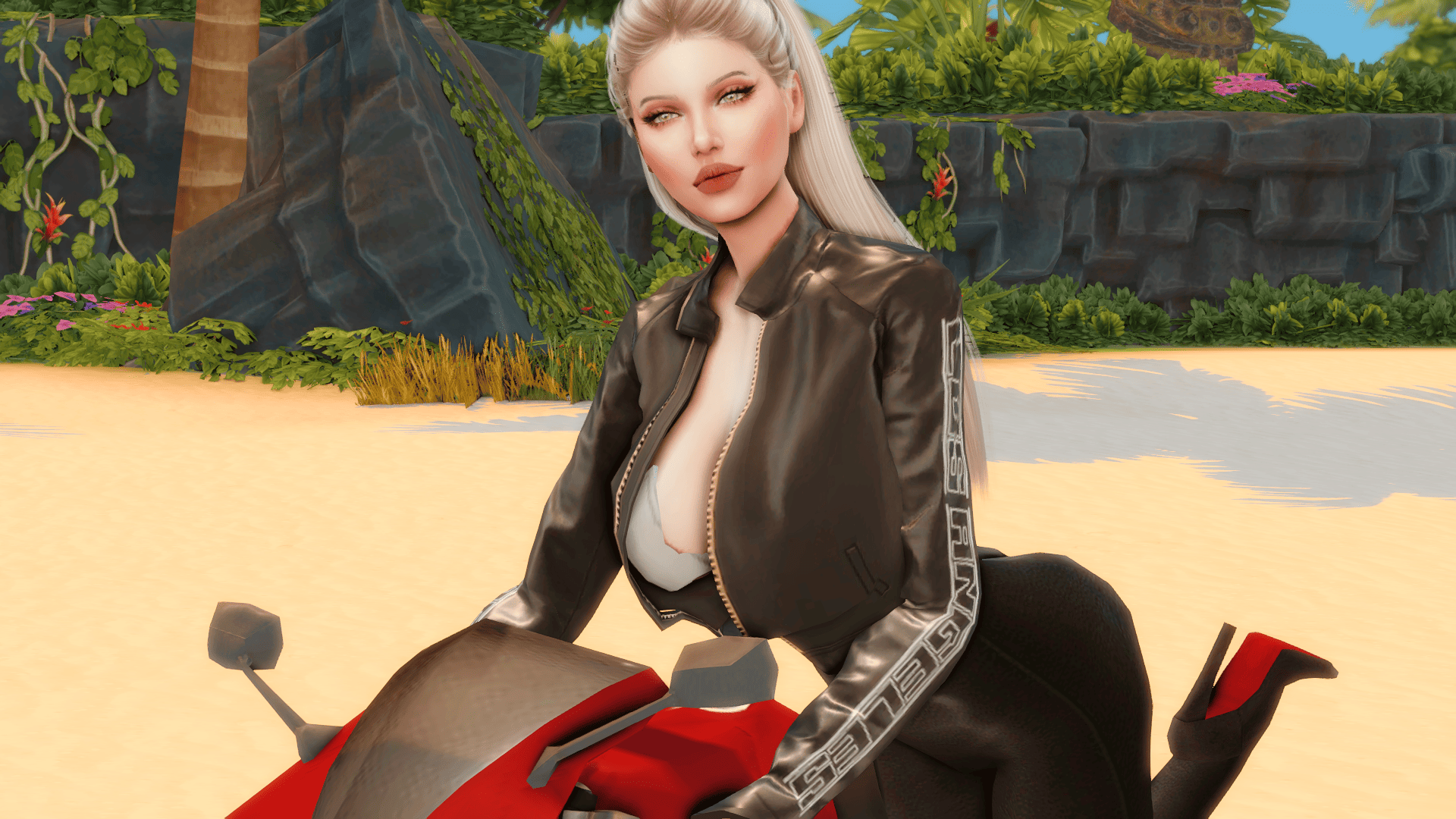 Sexy Biker Laura
