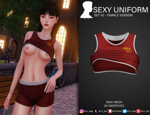 More information about "Sexy Uniform - Set V2 (Explicit)"