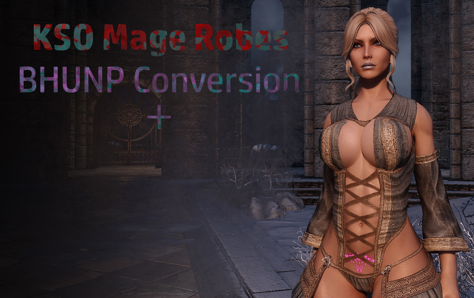 KSO Mage Robes (Vanilla Replacer) - BHUNP Conversion+