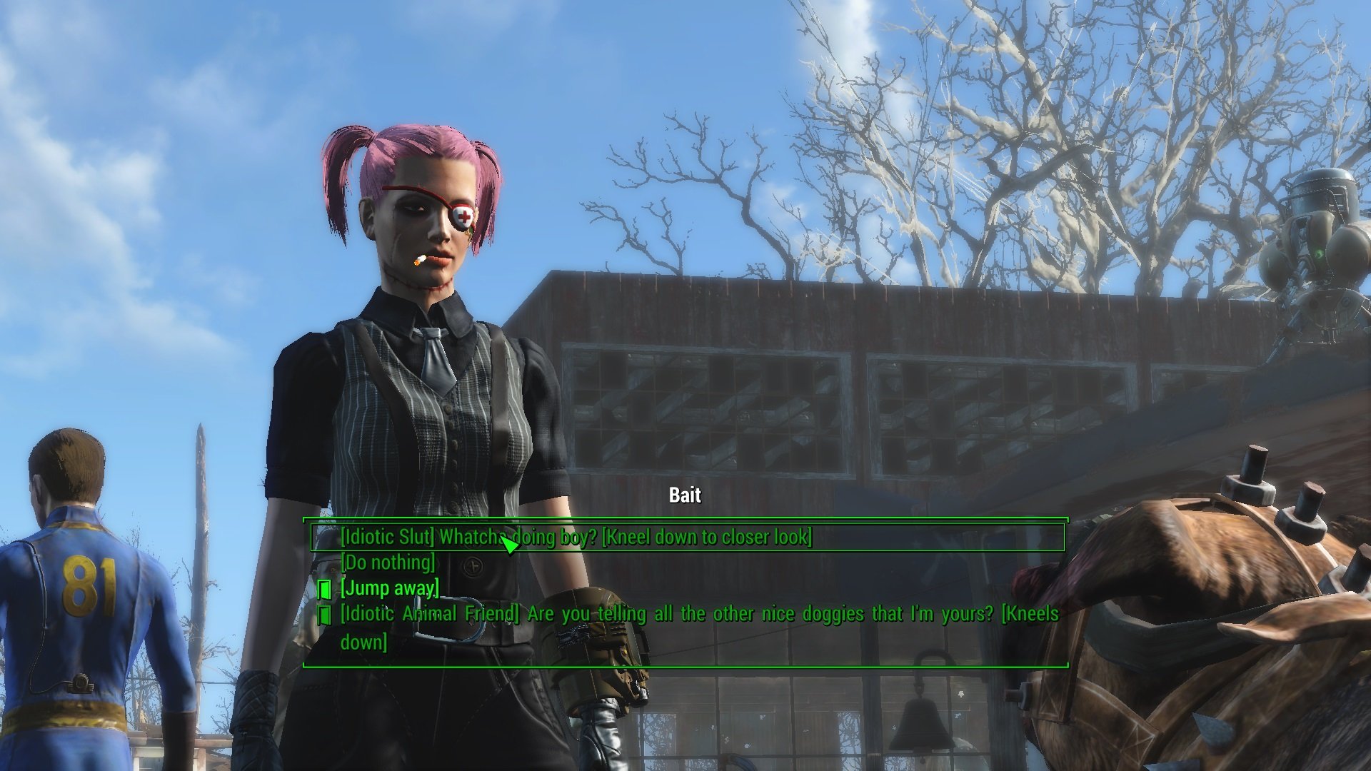 Smutty Fallout Quest: Likely a fallout