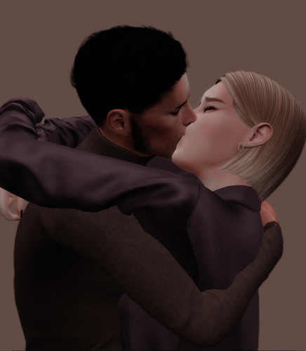 More information about "[Sims 4] Lukazluka Animations for WickedWhims - Stand kiss"