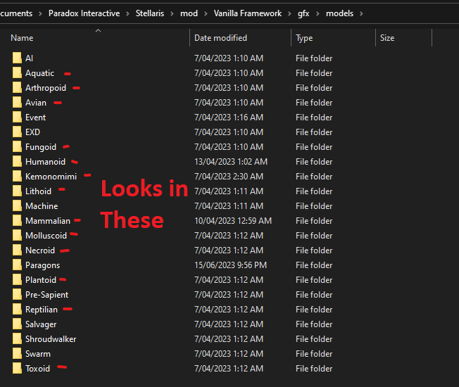 Species_Classes and Portraits text file generator
