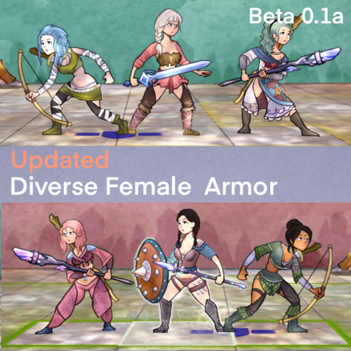 Diverse Bodies - Female Armor Replacer
