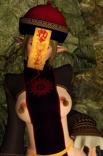 More information about "[IDY] Skimpy Jang-shi Robe (Remade)"