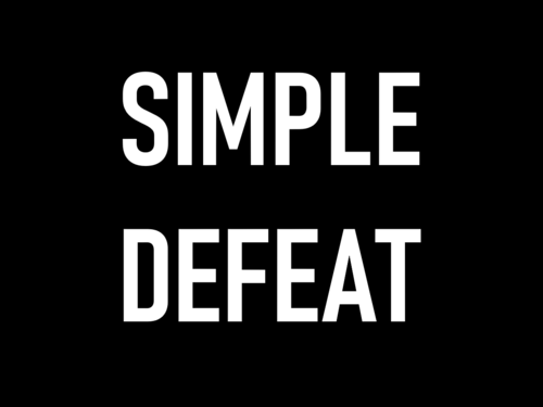 More information about "Simple Defeat"
