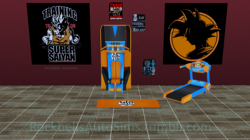More information about "Goku's Private Gym Object CC Collection"