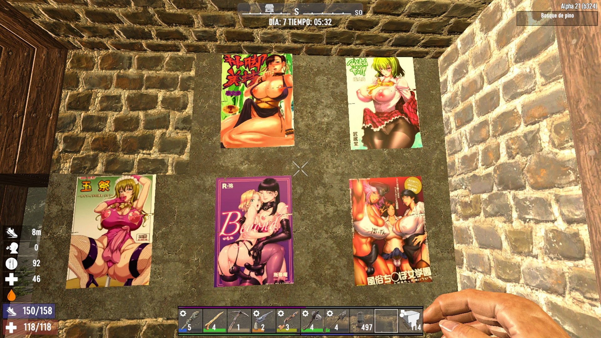 7 days to die NSFW  futa covers posters