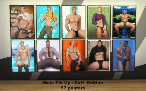 More information about "DrawnPr0n's Males Pin Up Posters"
