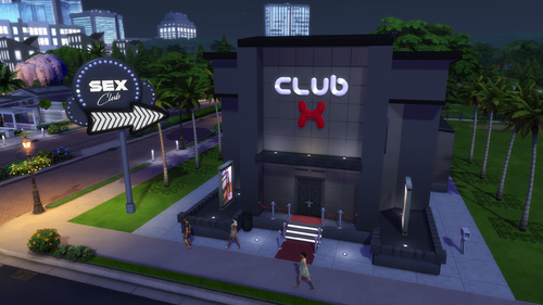 Lusty Strip Club And Brothel With Cc Lots Loverslab