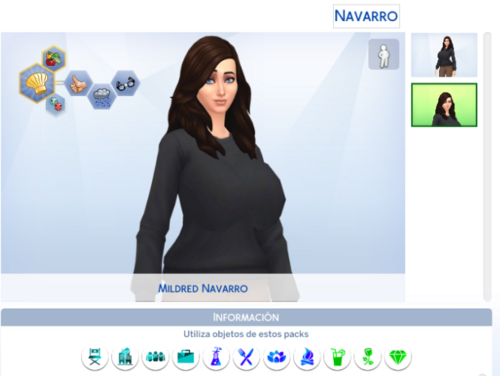 More information about "Mildred Navarro//My GF in The Sims"