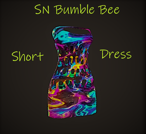 More information about "SN Bumble Bee Short Dress"