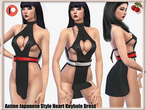 More information about "Roleplay Japanese Style ❤️ Keyhole Dress"