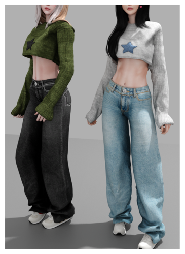 More information about "Style jeans / Knit sweater"