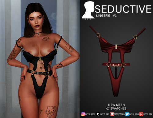 More information about "Seductive - Lingerie V2 (Explicit)"