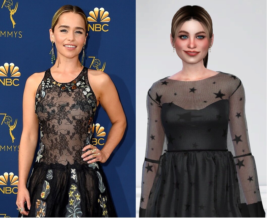 Celebrity Sim Emilia Clarke!