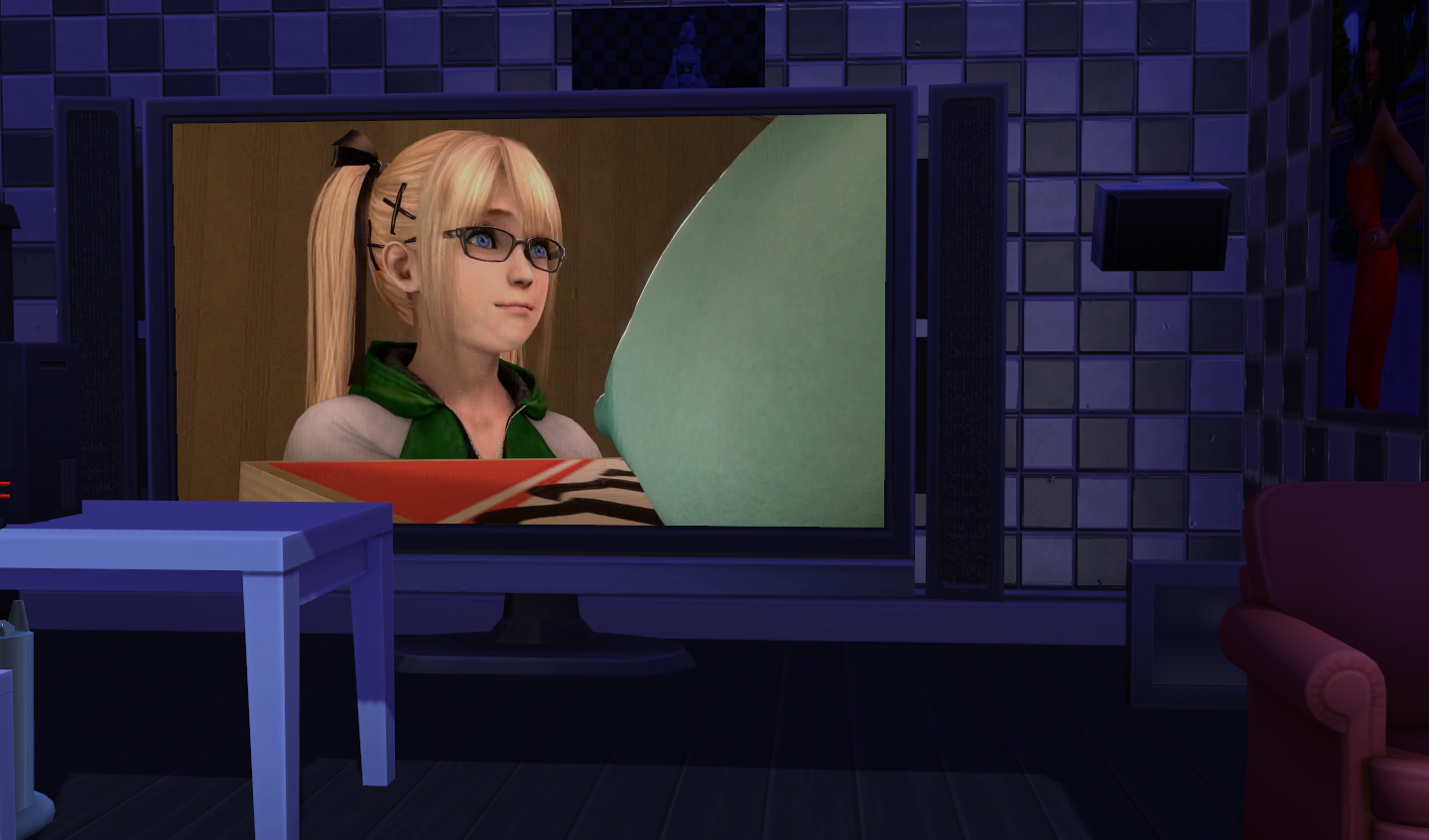 Pizza delivery for Wicked Whims Watch Porn and Its Movie Time - Objects  - LoversLab