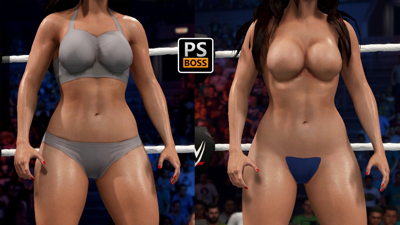WWE 2k23. Remove Default Underwear
