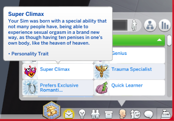 More information about "Super Climax Trait (CAS Emotional Personality)"