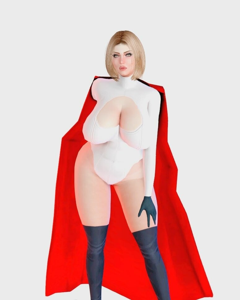 !MILF! Power Girl? -DC Super Heroine-