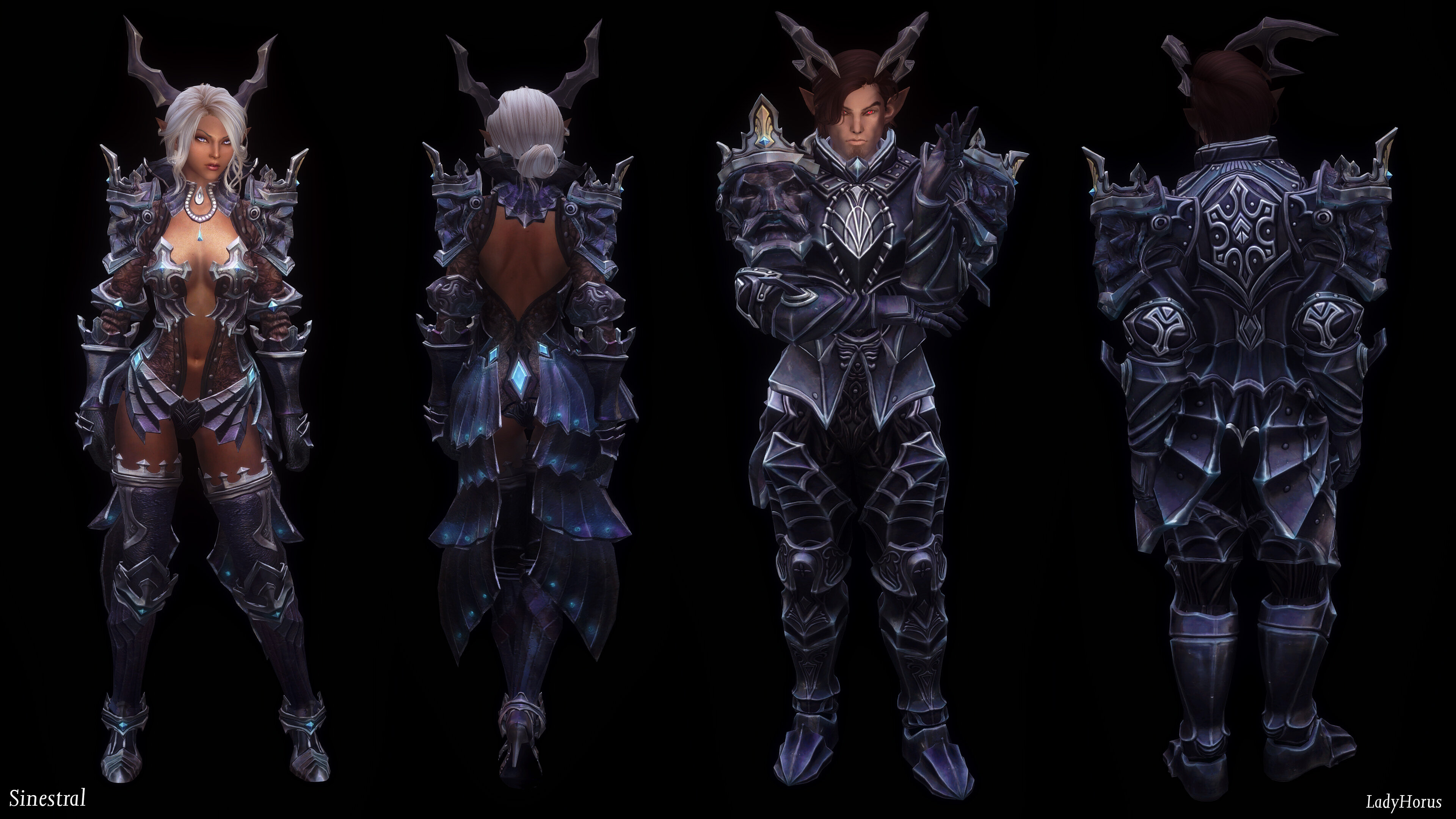 Lady Horus TERA Armor: BHUNP - Armor & Clothing - LoversLab