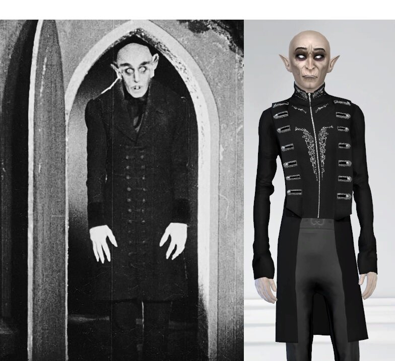 Halloween Sim #2 Sim Count Orlok "Nosferatu"!