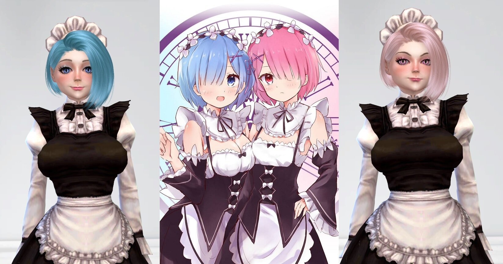 Rem and Ram, Twin Maids from Zero!