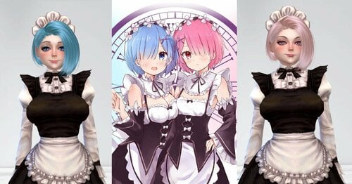 More information about "Rem and Ram, Twin Maids from Zero!"