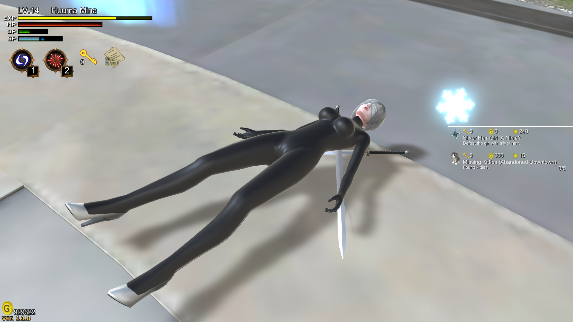 Huuma Mina 2 mod Catsuit over Bandages Misc Adult Mods LoversLab 