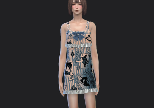 More information about "Kawaii Dress 01 - H-Core Clothing Design"