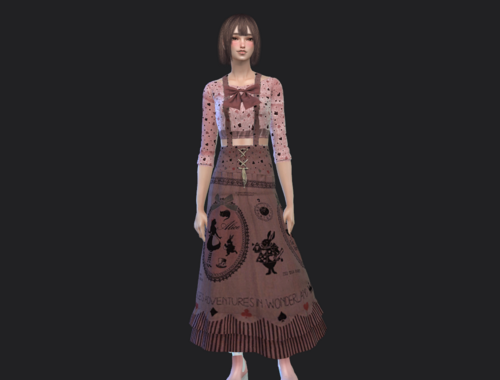 More information about "Kawaii Dress 02 - H-Core Clothing Design"