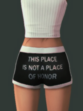 More information about "Booty Shorts with Long Term Nuclear Waste Storage Warnings"