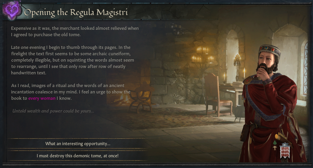 Old Topic] Regula Magistri 2 - Page 10 - Crusader Kings 3 - LoversLab