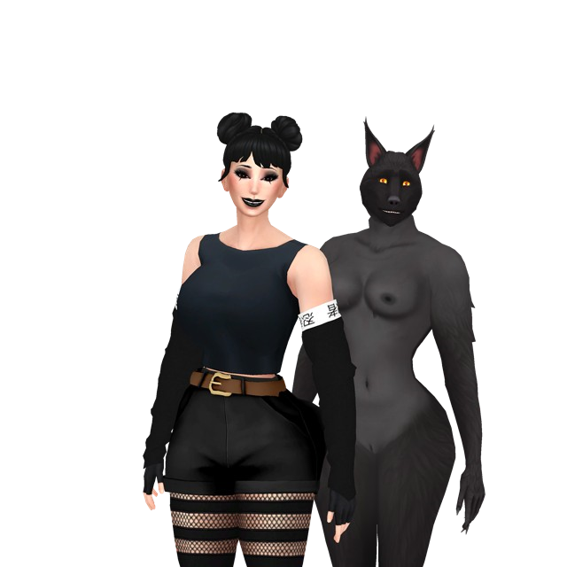 Spooks, Creeps, and Babes: Gwen Heimer, the werewolf!