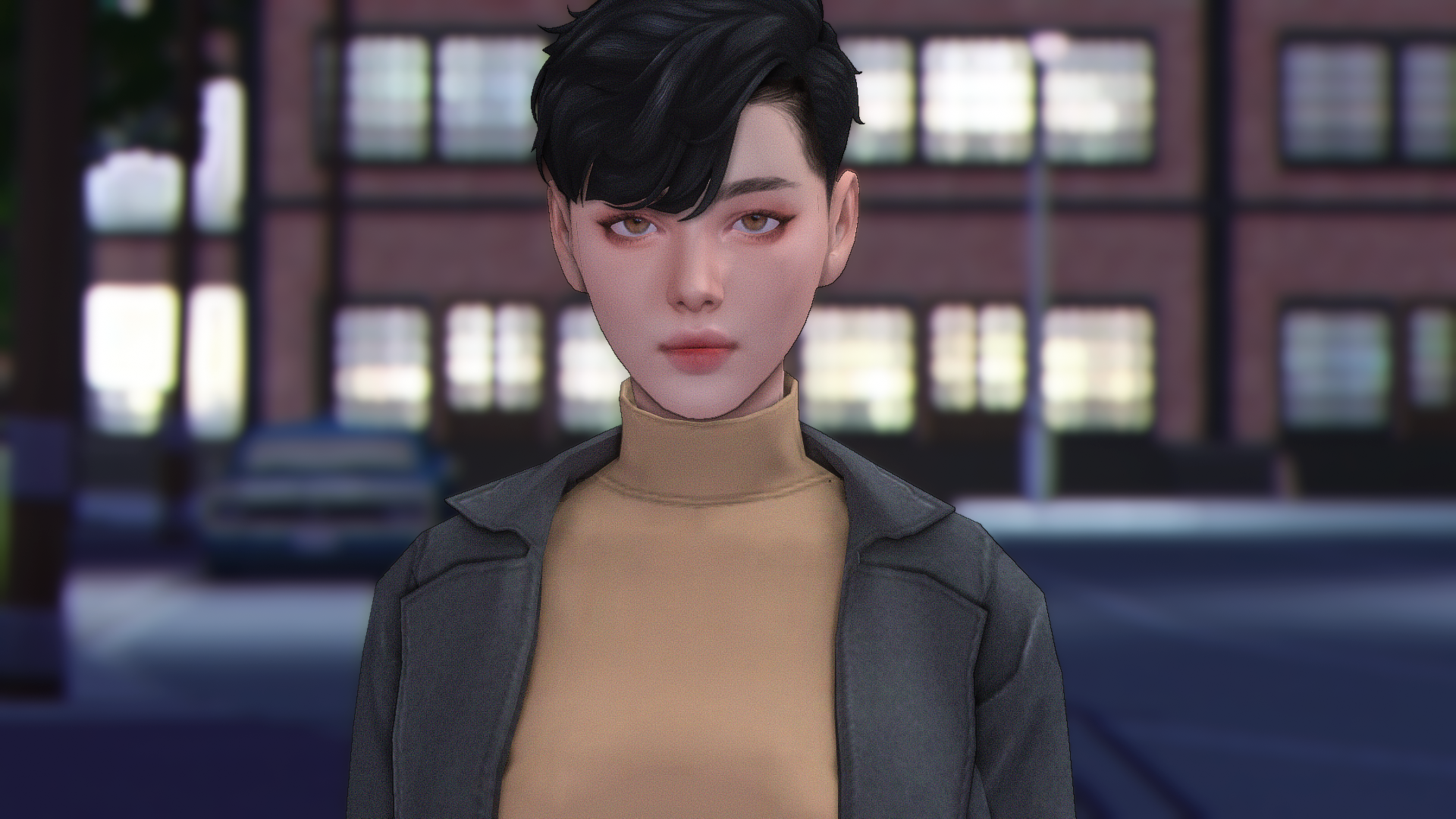short hair girl