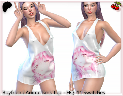 More information about "❤️‍🔥Boyfriend Anime Tank Top Dress"