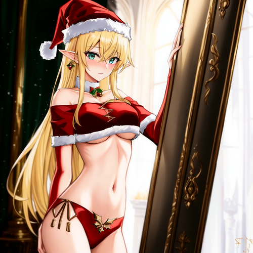 More information about "[FreyaSims4] SFW AI Art - Christmas Elf"